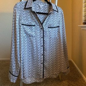 Candies Roll-Tab Blouse